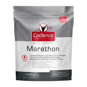 Cadence Nutrition Marathon Red Berry Doypack